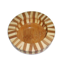 Hot Selling Circular High Quality Wooden Ashtray